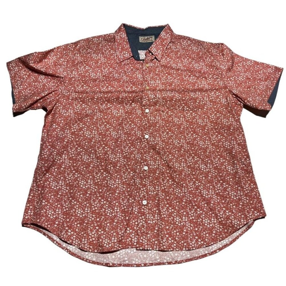 Jachs NY Pink Floral Shirt Size XXL